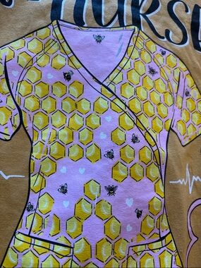 Simply Southern TShirt Bee kind to a Nurse NWT LS Tee nwt Medium cotton